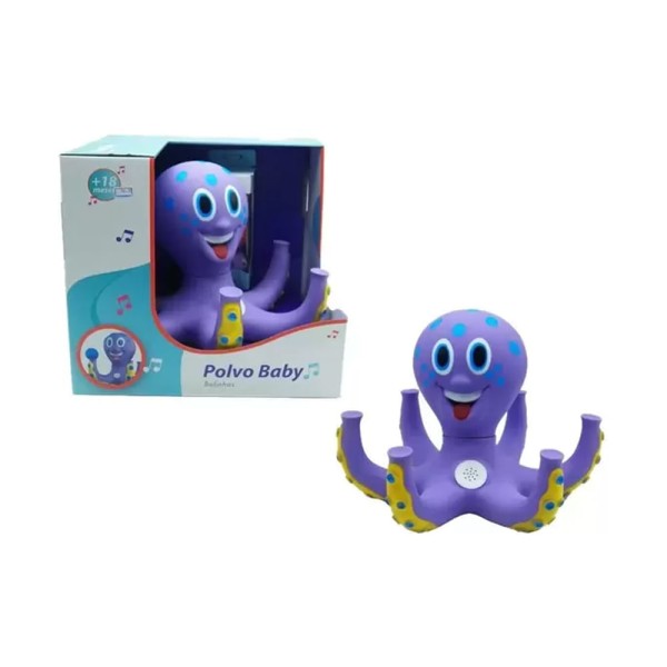 Encontraproduto.com.br - Polvo Divertido com Bolinhas - Adijomar