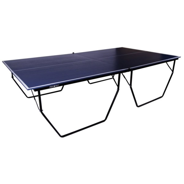 Encontraproduto.com.br - Mesa De Ping Pong Mdp 18Mm Com Rodízios Suporte E Rede 10618P Procópio Azul