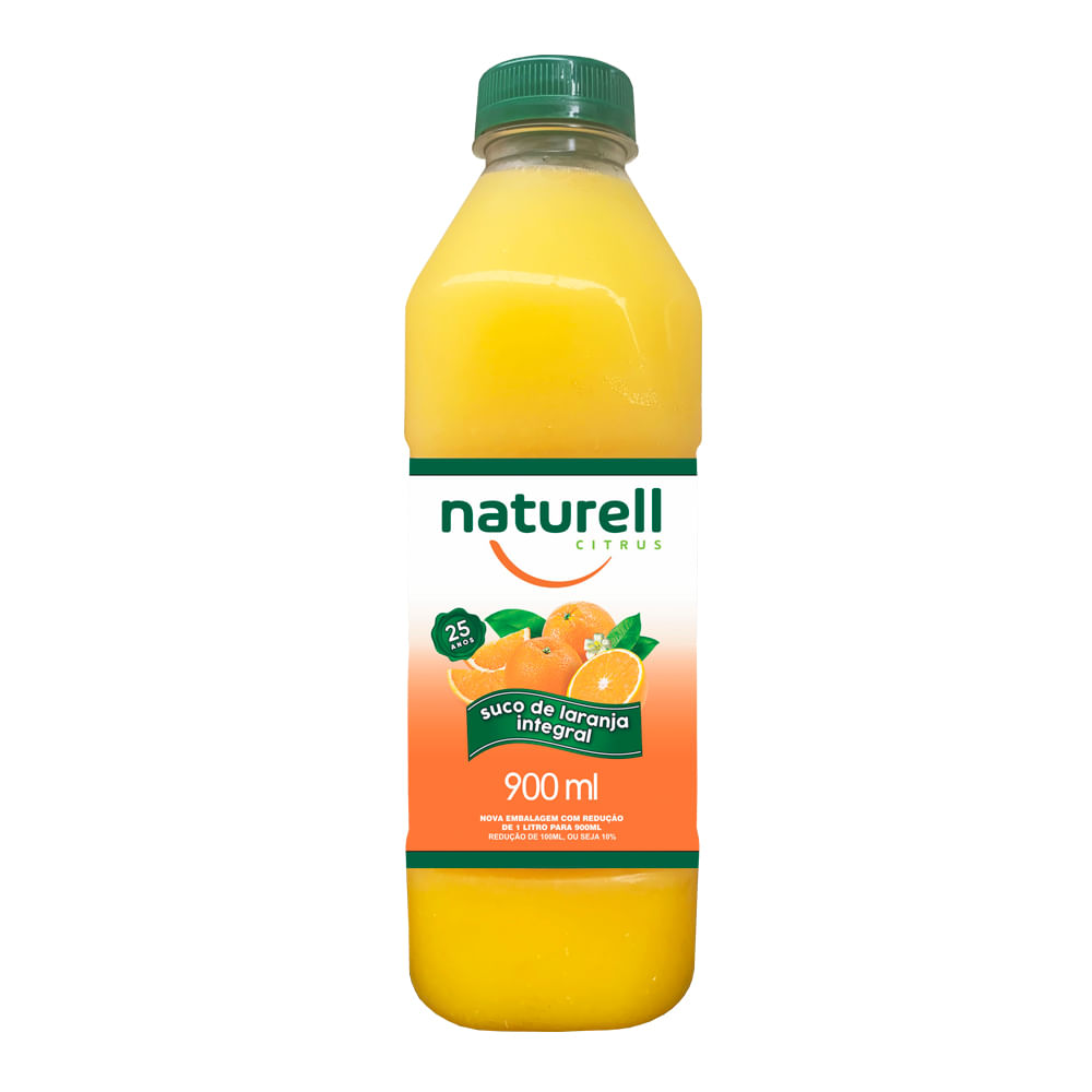 Encontraproduto.com.br - Suco Refrig Naturell 900ml Integral Laranja