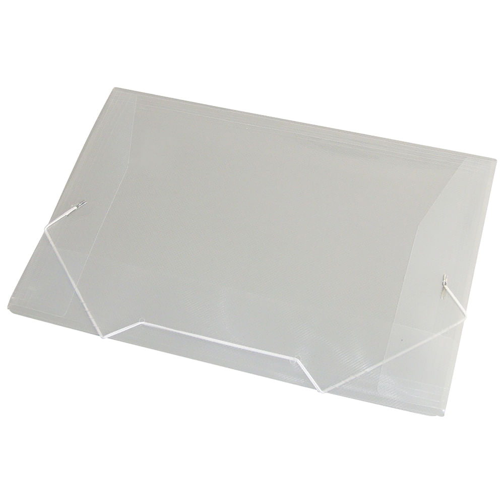 Encontraproduto.com.br - PASTA ELASTICO OFICIO TRANSPARENTE ACP