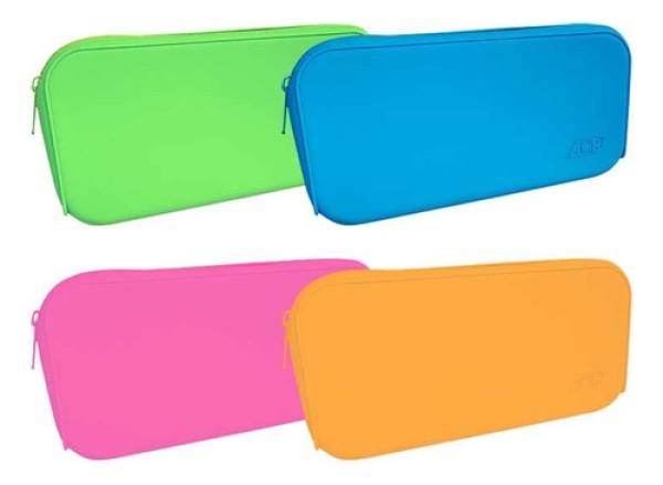 Estojo Necessaire Silicone Acp - Escolha A Cor 