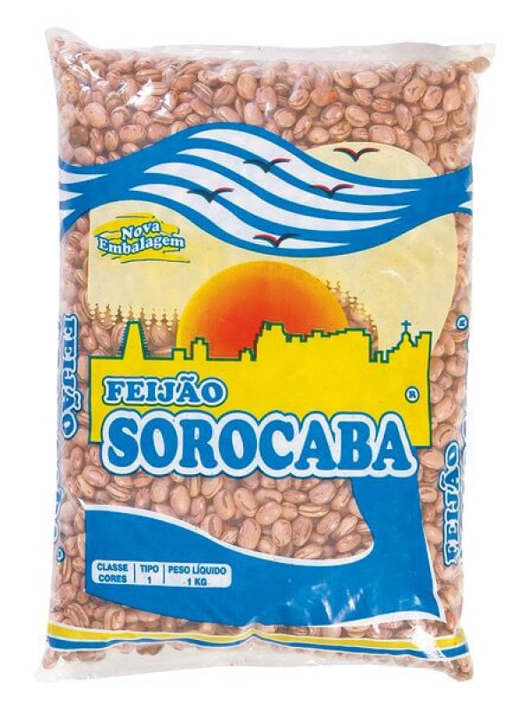 Encontraproduto.com.br - Feijão Carioca Tipo 1 Sorocaba Pacote 1Kg