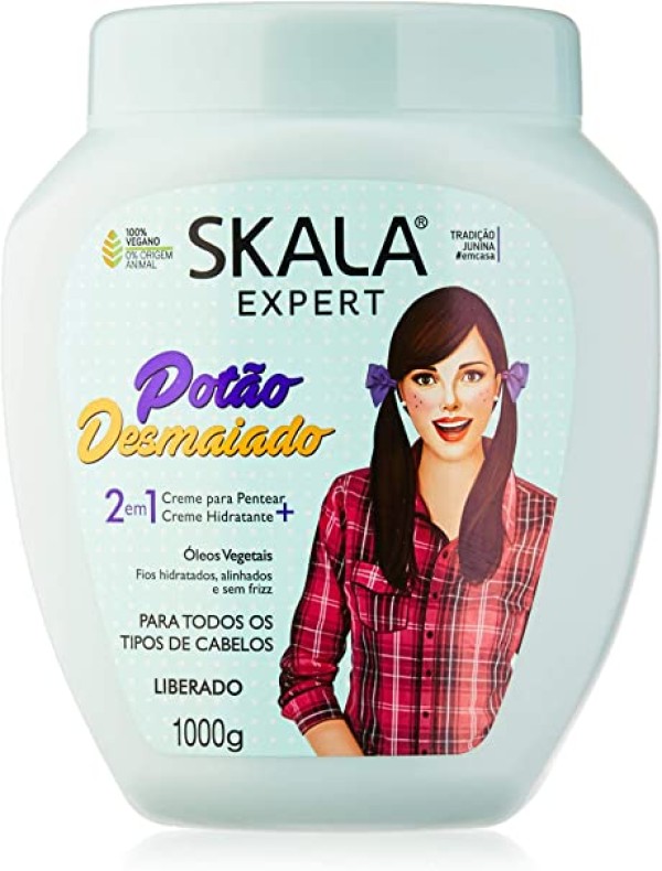 Creme Tratamento Skala 1KG Potão Desmaiado