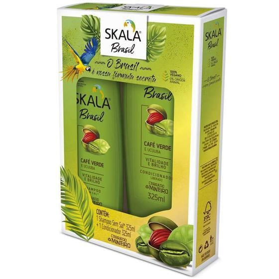Skala Kit Sh+Condicionador Cafe E Ucuuba 325Ml