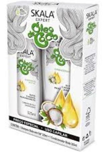 Kit Skala Sh325Ml+Cond325Ml Oleo De Coco 650ML