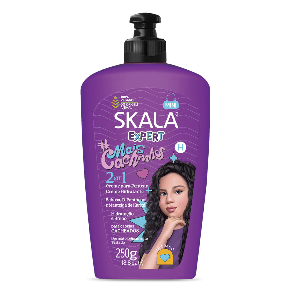 Encontraproduto.com.br - Creme Para Pentear Skala Mais Cachinhos 250g (MP)