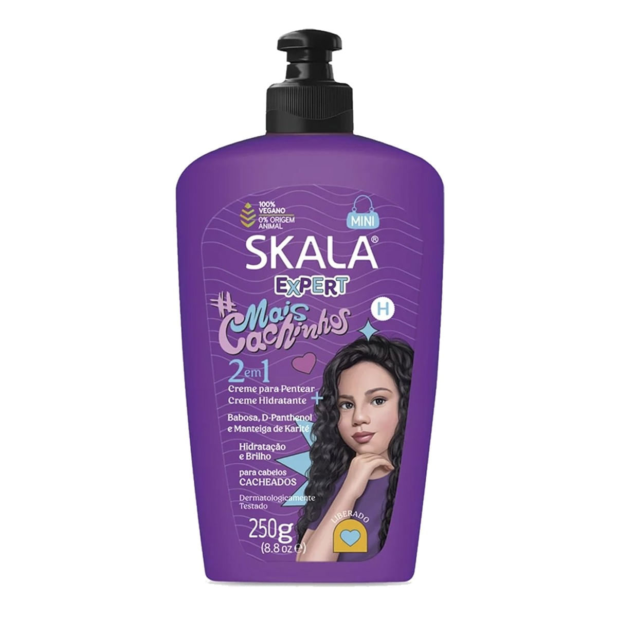 Encontraproduto.com.br - Creme Para Pentear Skala Mais Cachinhos 250g (MP)
