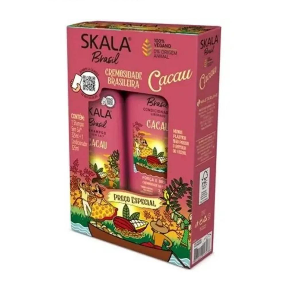 Encontraproduto.com.br - Shampoo Skala Cacau 325ml + Condicionador 325ml