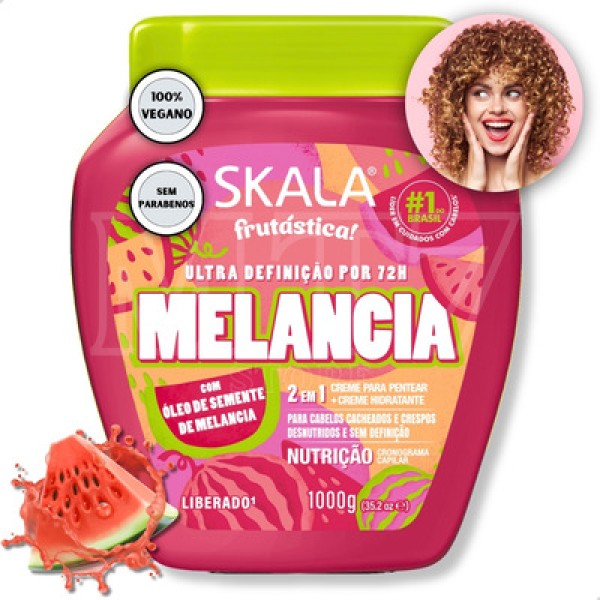Encontraproduto.com.br - Creme Condicionante Skala Uva Pote com 1kg