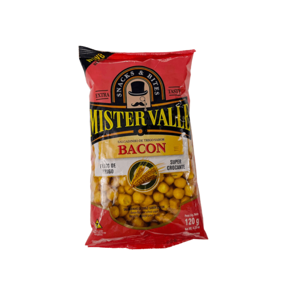 Salgadinho Mister Valle Bacon 120g