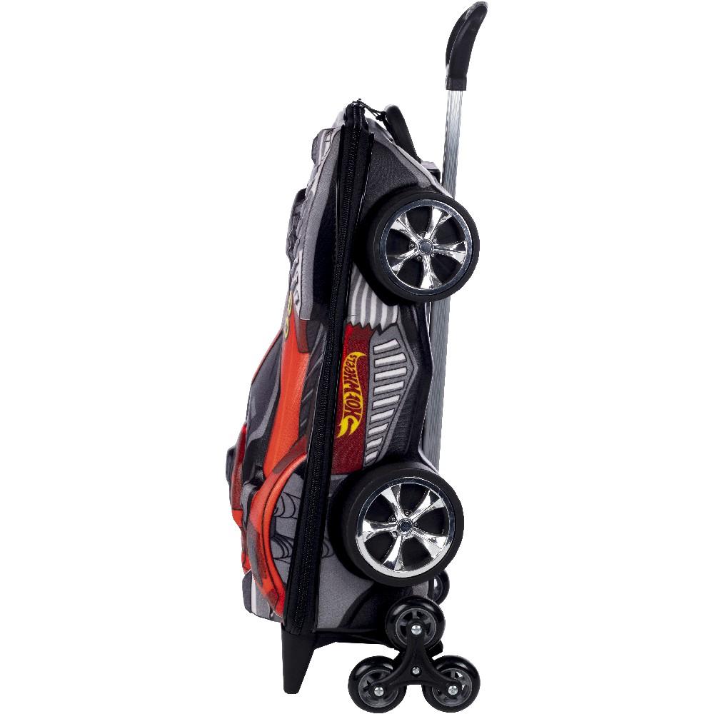 Encontraproduto.com.br - Mochila Com Rodas 3DHotwheels Dune A Soar Vermelho - MaxToy