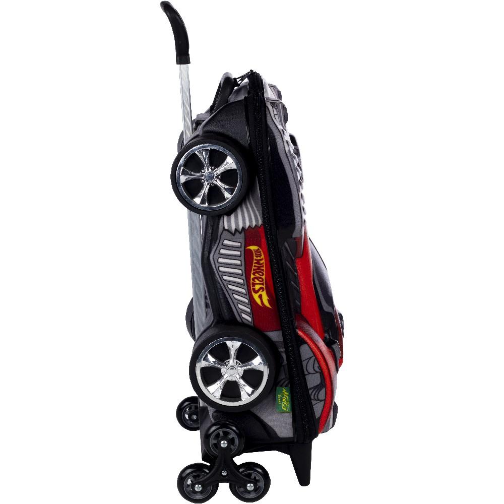 Encontraproduto.com.br - Mochila Com Rodas 3DHotwheels Dune A Soar Vermelho - MaxToy