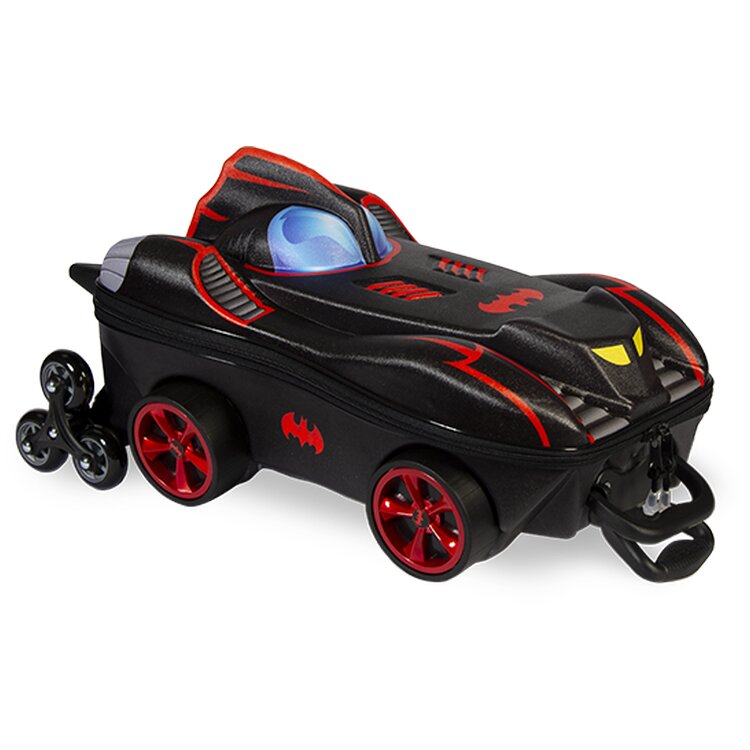 Encontraproduto.com.br - Mochila de Rodinha Batman 3D Chrome Wheels - Maxtoy