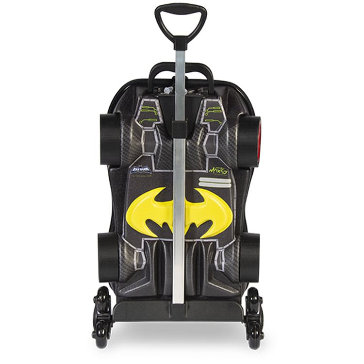 Encontraproduto.com.br - Mochila de Rodinha Batman 3D Chrome Wheels - Maxtoy