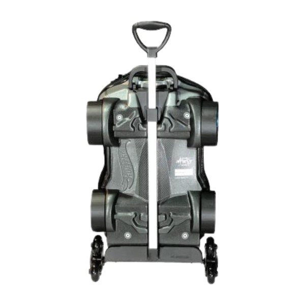 Encontraproduto.com.br - Mochila Com Rodas 3d Hotwheels Terrain Storm Preto - Maxtoy