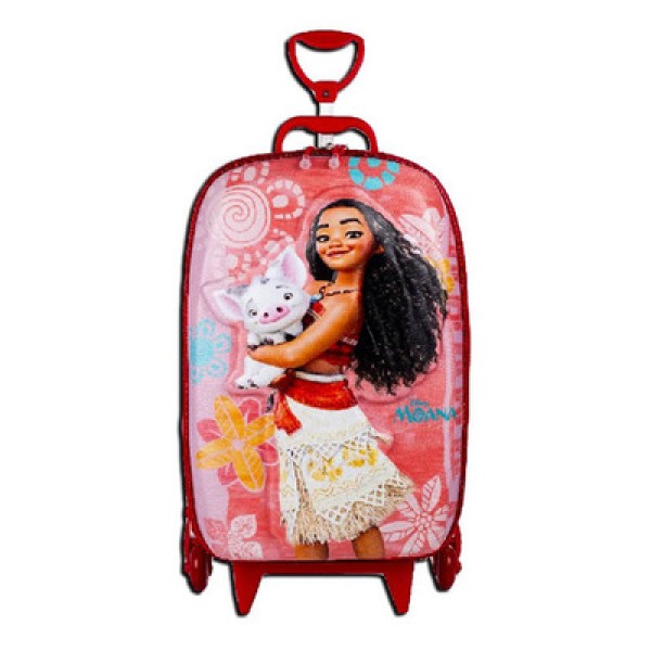 Mochila 3D Rodinhas Moana Disney Princesas - Maxtoy