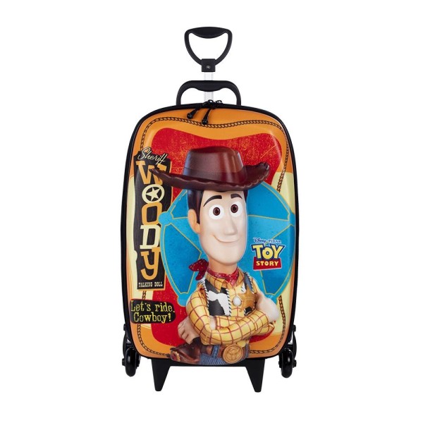 Mochilete Escolar 3D em EVA Toy Story Woody - Maxtoy