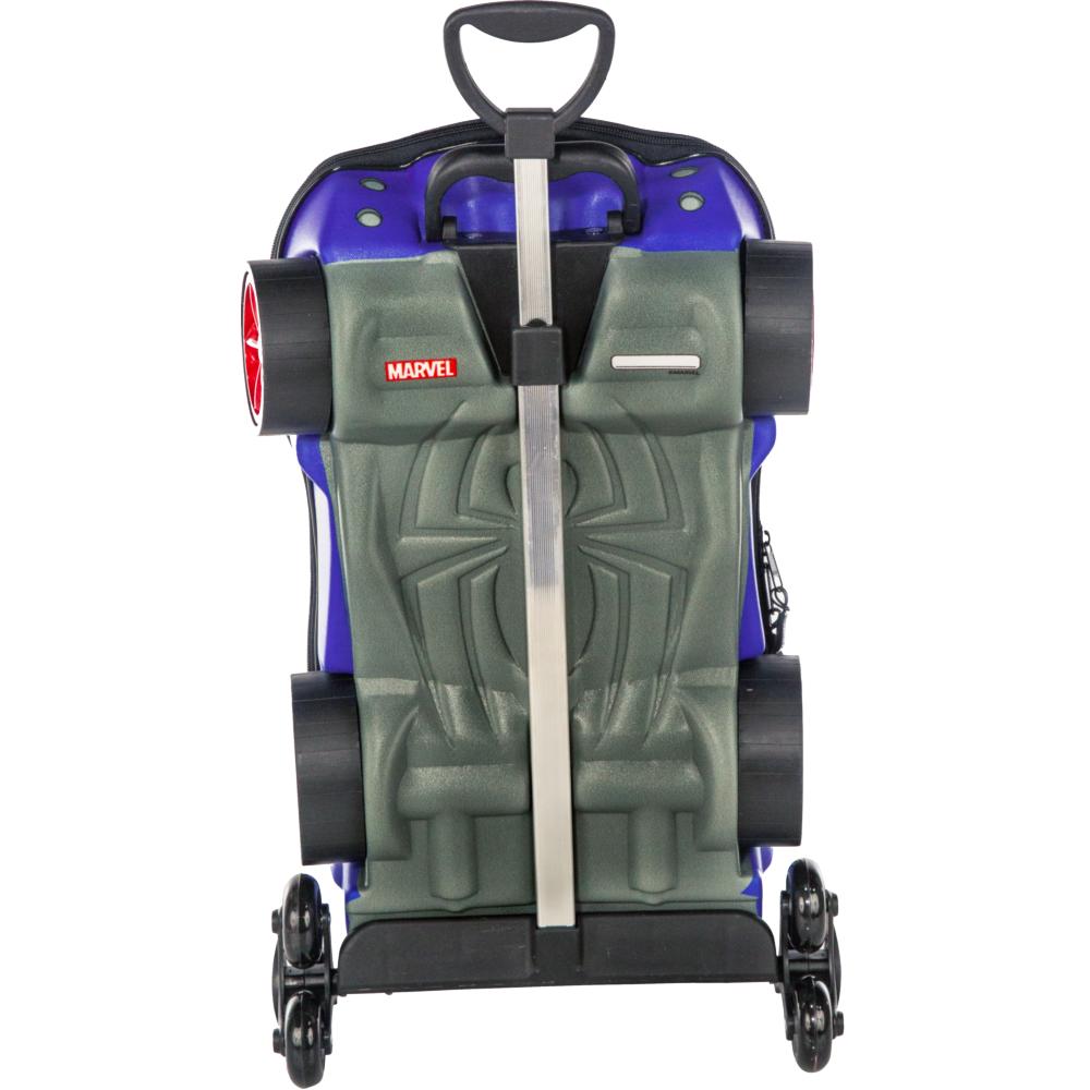 Encontraproduto.com.br - Mochila Com Rodas 3D Homem Aranha - MaxToy