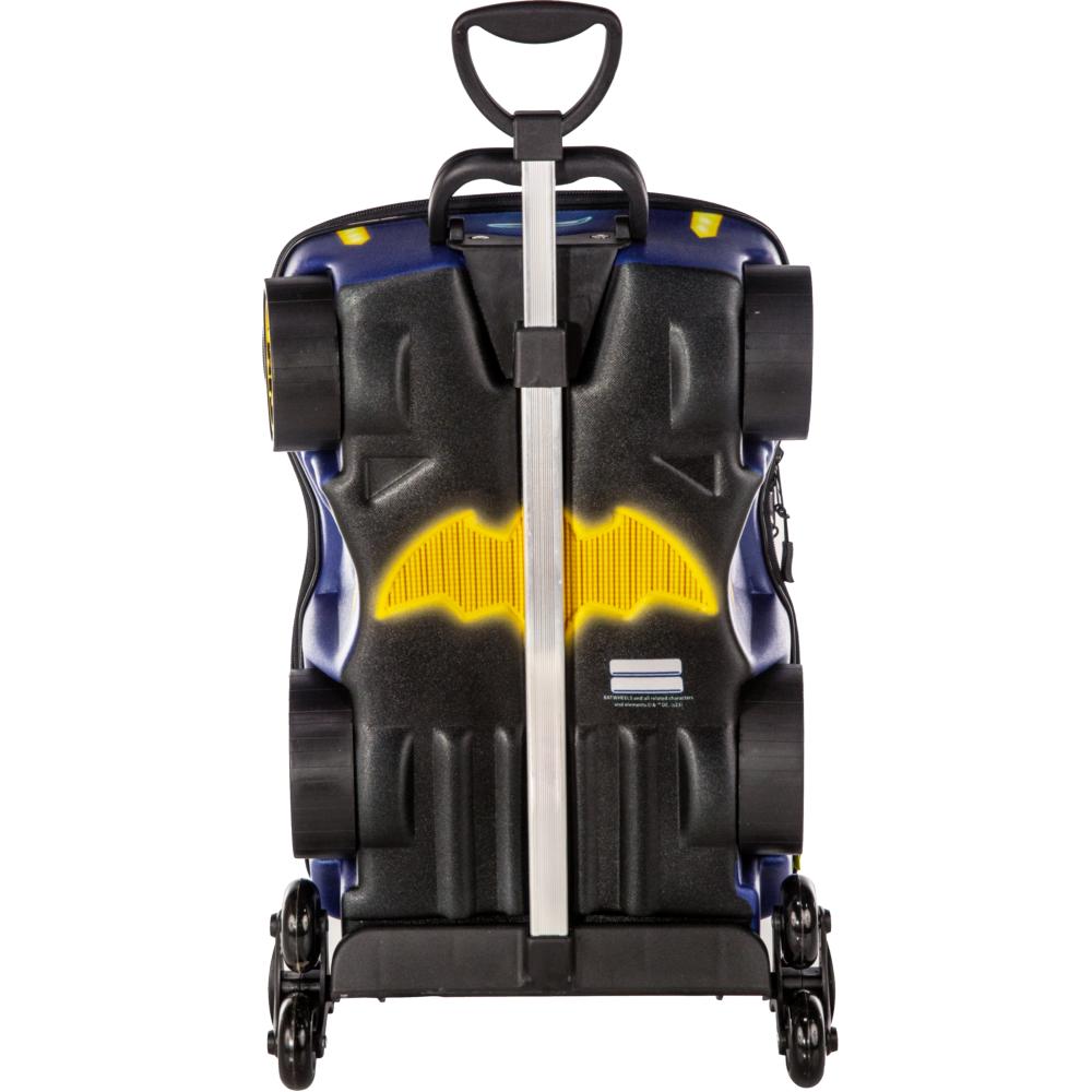 Encontraproduto.com.br - Mochila De Rodinha Maxtoy 3D Batwheels 2810AM23 (MP)