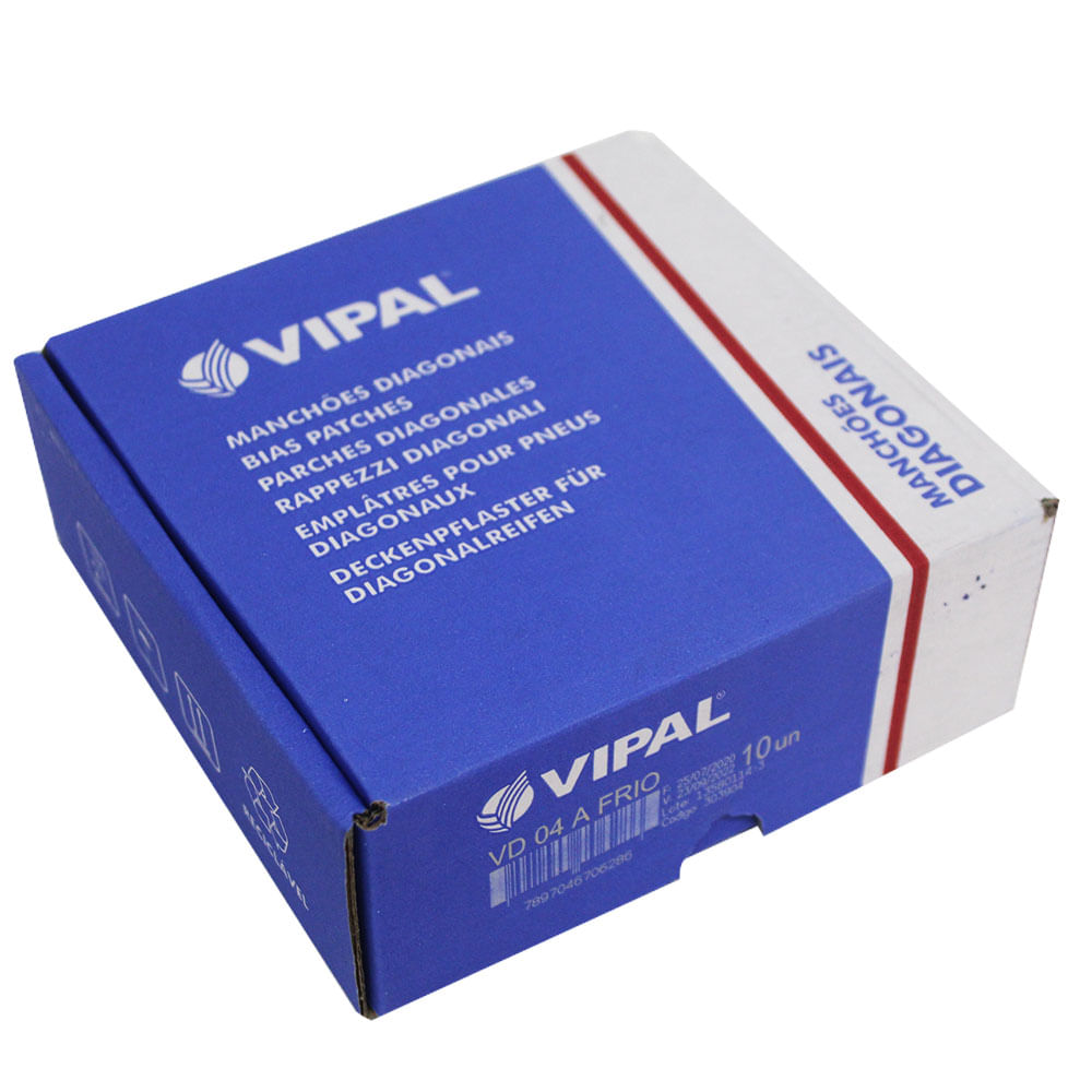 Encontraproduto.com.br - Manchao A Frio Vd-04 130 Mm Caixa Com 10 Pecas - Vd-04 - Vipal