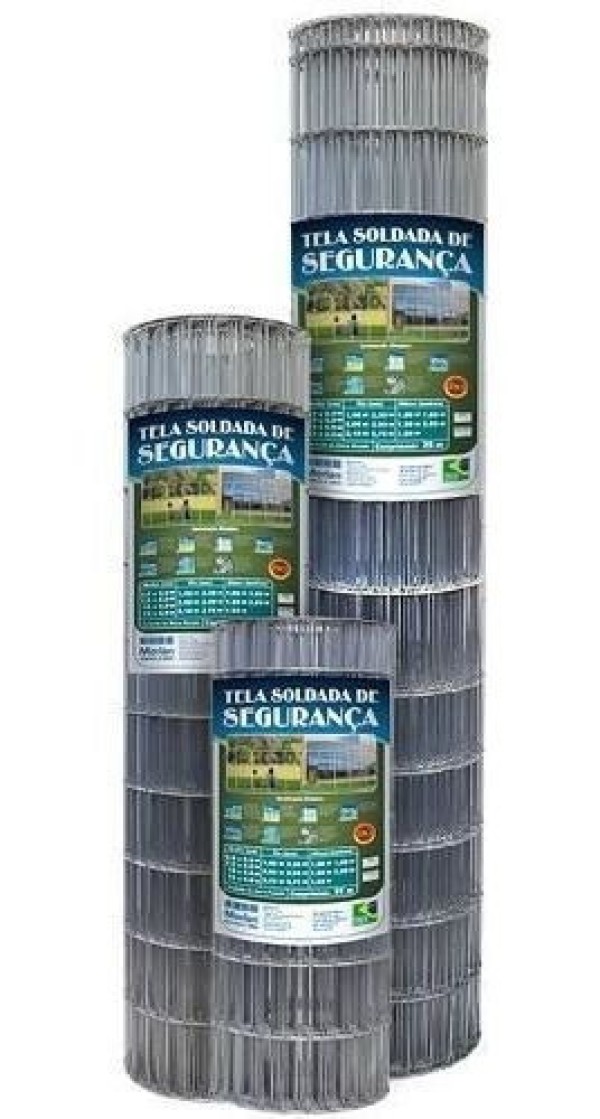 Encontraproduto.com.br - Tela Soldada Multiuso Alambrado 15x5 1,8x25m 2,3mm Morlan