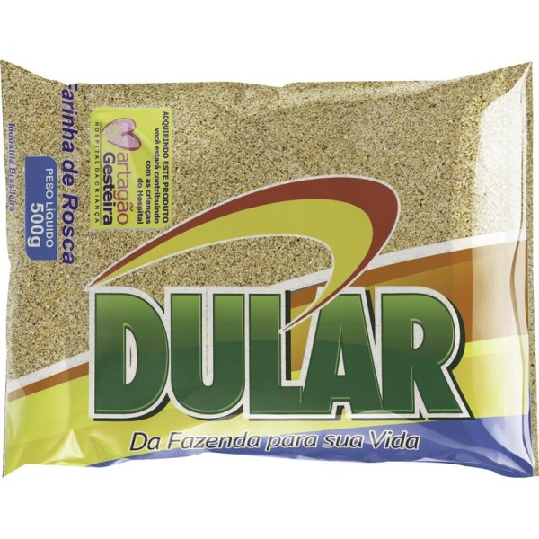 Encontraproduto.com.br - Farinha de Rosca Dular Pacote com 500g
