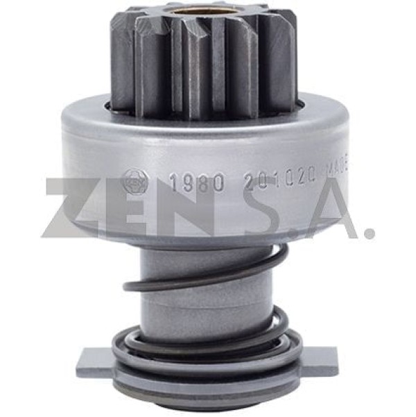 IMPULSOR MOTOR DE PARTIDA ISKRA 10D CASE-MASSEY FERGUSSON-RENAULT - ZEN1980