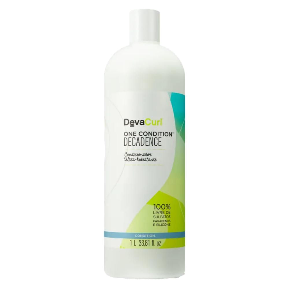 Encontraproduto.com.br - Kit Deva Curls Decadence No-Poo Shampoo 1L, Condicionador One condition 1L