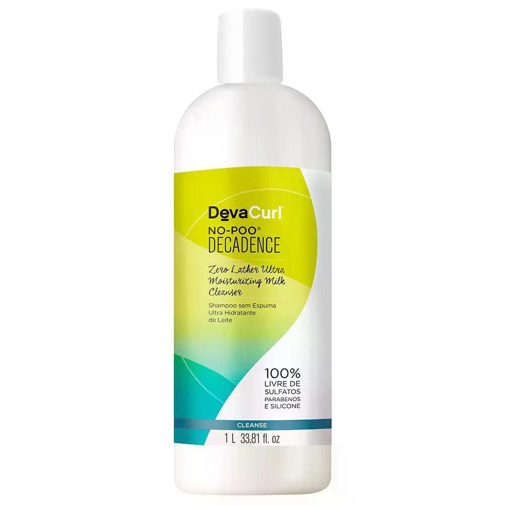 Encontraproduto.com.br - Kit Deva Curls Decadence No-Poo Shampoo 1L, Condicionador One condition 1L
