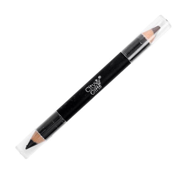Lápis de Olho e Sobrancelha Dual Pencil City Girls