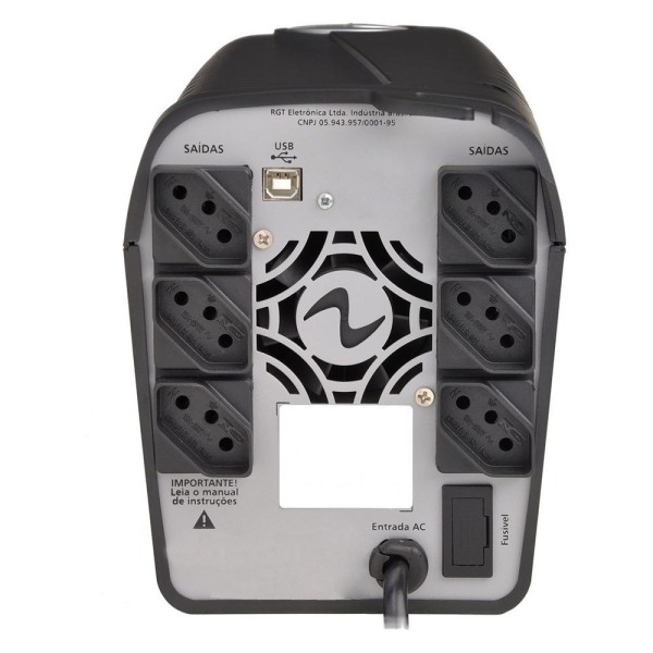 Encontraproduto.com.br - Nobreak 600Va Ragtech Easy Ent. Bivolt/saída 115v