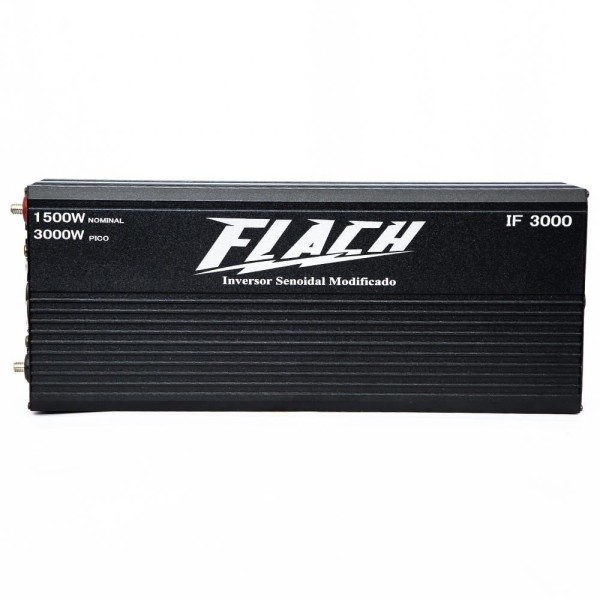 Encontraproduto.com.br - Inversor de Tensão Semi-Senoidal 24V/220V Pico de 3000W e Nominal 1500W Flach IF3000-2