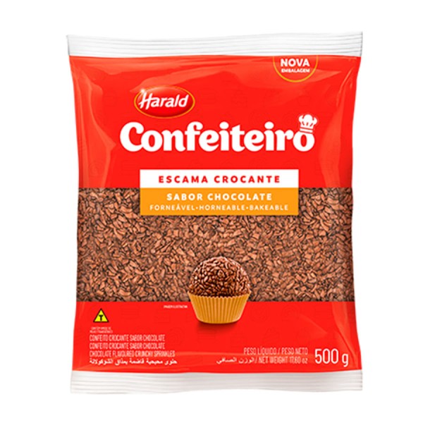 Granulado Crocante Escama Confeiteiro 500g HARALD