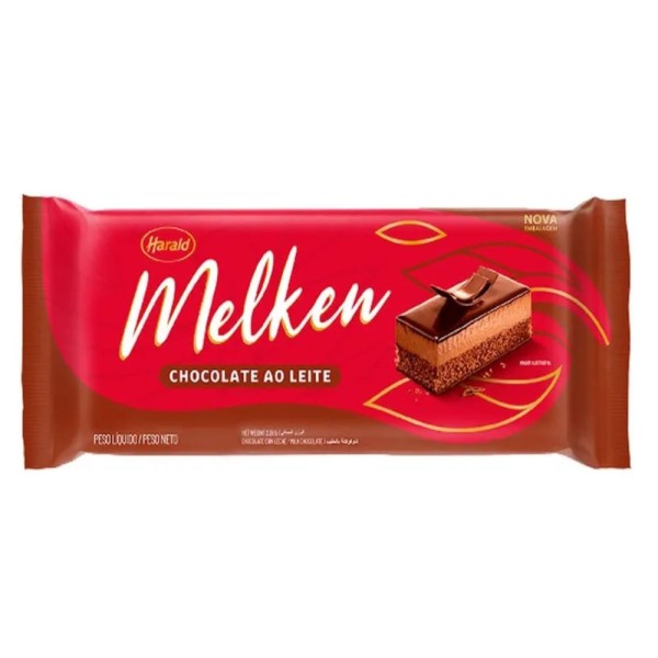 Encontraproduto.com.br - Barra de Chocolate Melken Ao Leite 1,01kg - Harald