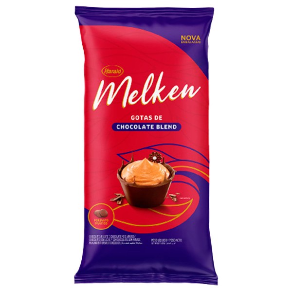 Gotas de Chocolate Melken Blend 2,050kg - Harald
