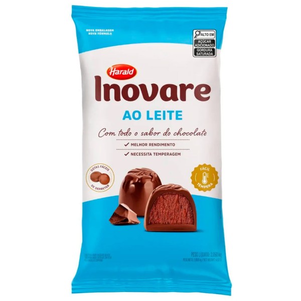 Encontraproduto.com.br - Gotas de Chocolate Ao Leite Inovare 2,05kg - Harald
