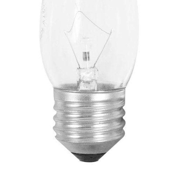 Encontraproduto.com.br - Lâmpada Vela Clara 40w 127v E27 Taschibra