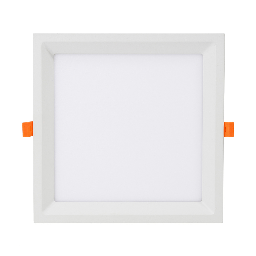 Painel LED Lux Recuado Quadrado Embutir 18W 6500K - Taschibra.