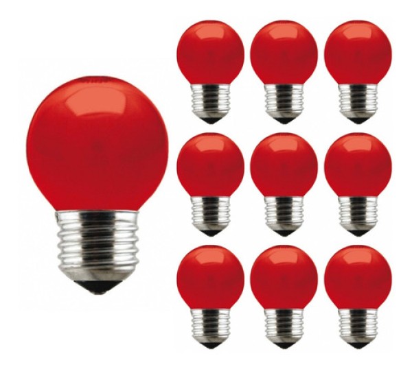 Encontraproduto.com.br - Lâmpada Incandescente Taschibra Bolinha 15w 110v Azul