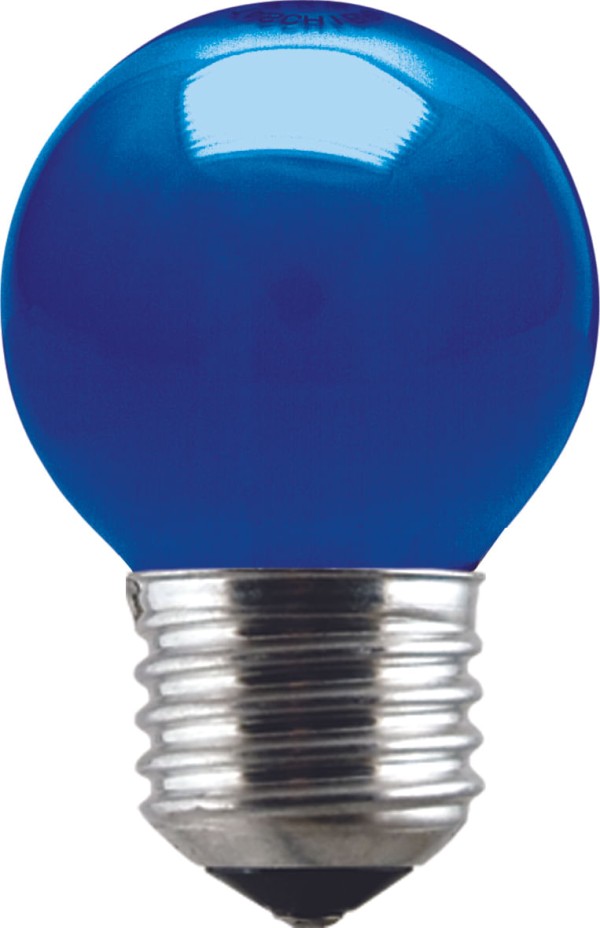 Encontraproduto.com.br - Lâmpada Incandescente Taschibra Bolinha 15w 110v Azul