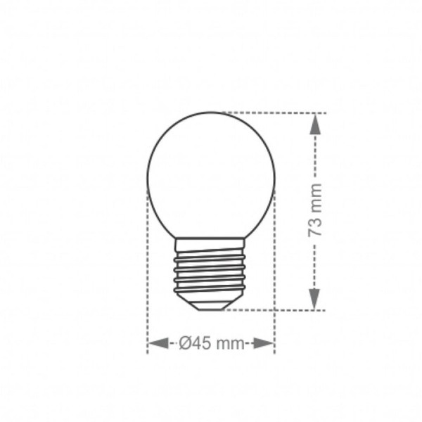 Encontraproduto.com.br - Lâmpada Incandescente Taschibra Bolinha 15w 220v Amarela