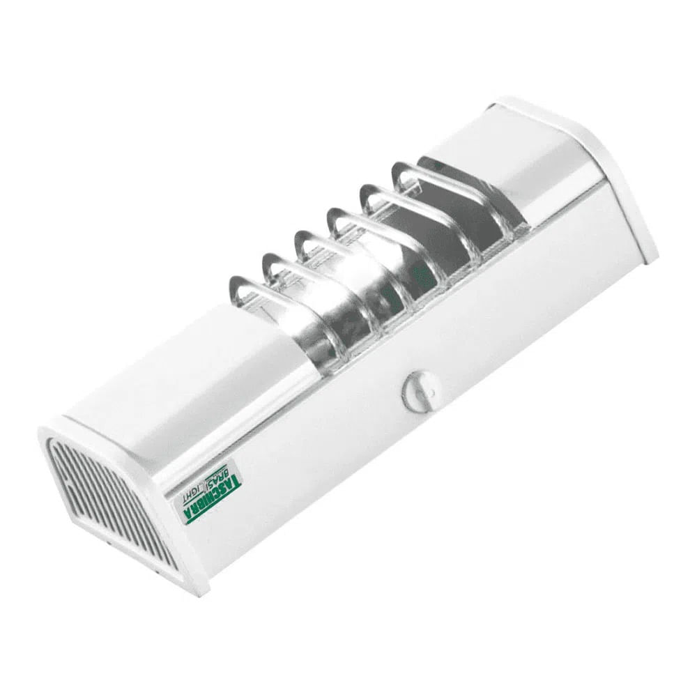 Encontraproduto.com.br - Luminária Compacta Ta6 E27 1 Lâmpada Branco Taschibra