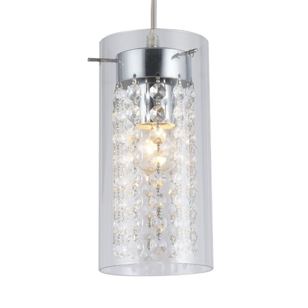 Encontraproduto.com.br - Lustre Pendente Taschibra Alexia Transparente E27 Bivolt