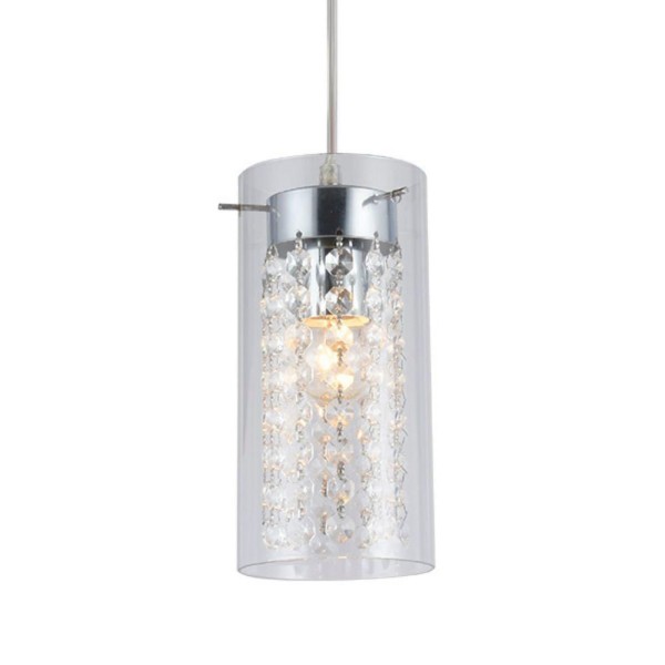 Encontraproduto.com.br - Lustre Pendente Taschibra Alexia Transparente E27 Bivolt