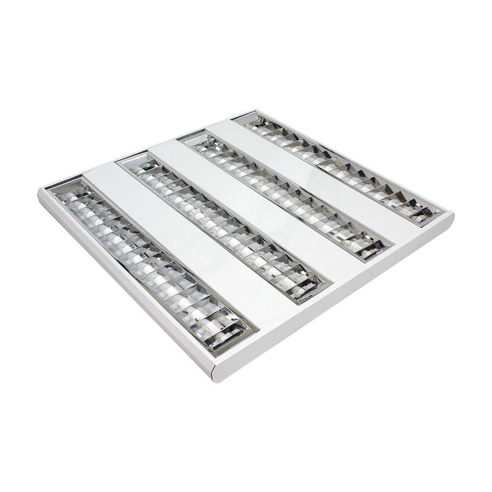 Luminária de sobrepor para 4 lâmpadas T5 14W 6500K TD60 branca Taschibra
