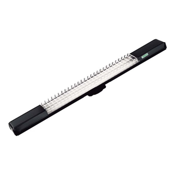 Encontraproduto.com.br - Luminária Lumi Fácil com 2 lâmpadas bivolt 18W preta Taschibra