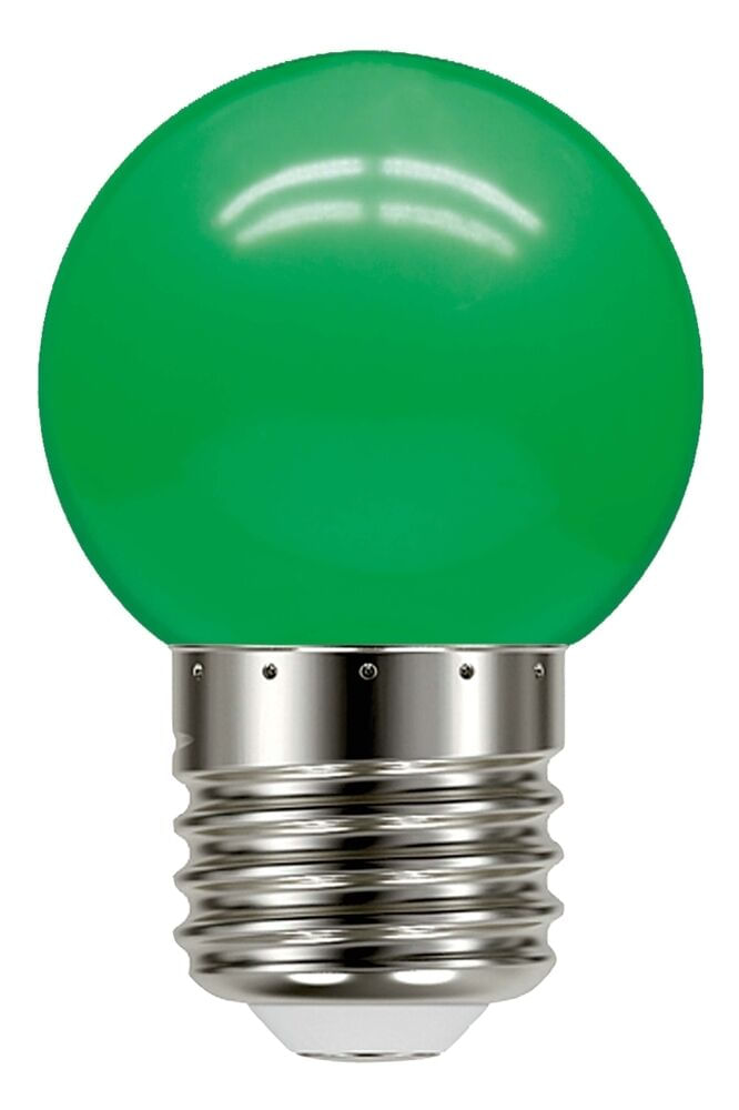 Encontraproduto.com.br - Lâmpada Led Taschibra Bolinha Tbl 1w Colorida E27 110v Verde