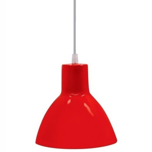 Encontraproduto.com.br - Luminária Pendente Taschibra Design td 622/1 Vermelho