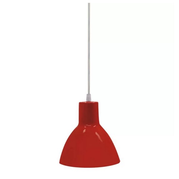 Encontraproduto.com.br - Luminária Pendente Taschibra Design td 622/1 Vermelho