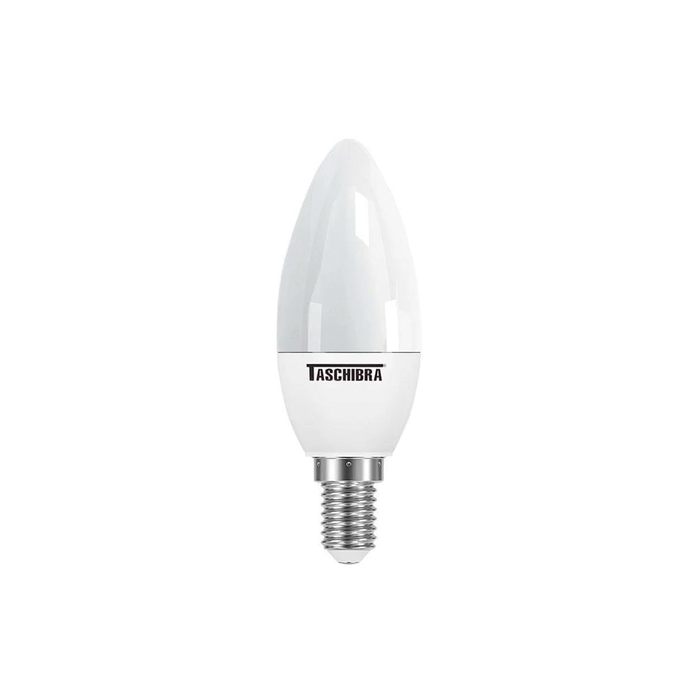Encontraproduto.com.br - Lâmpada Led Vela TVL250 3W 6500K E14/E27 Leitosa Bivolt  Taschibra